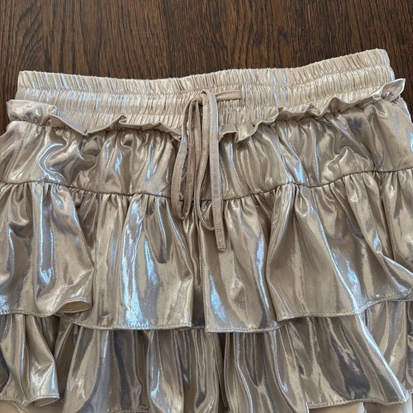 Shimmering Ruffle Skirt - Picture 2 of 4